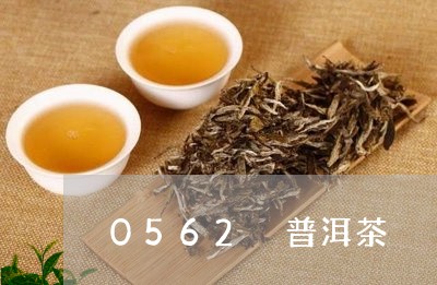 0562 普洱茶/2023031790604